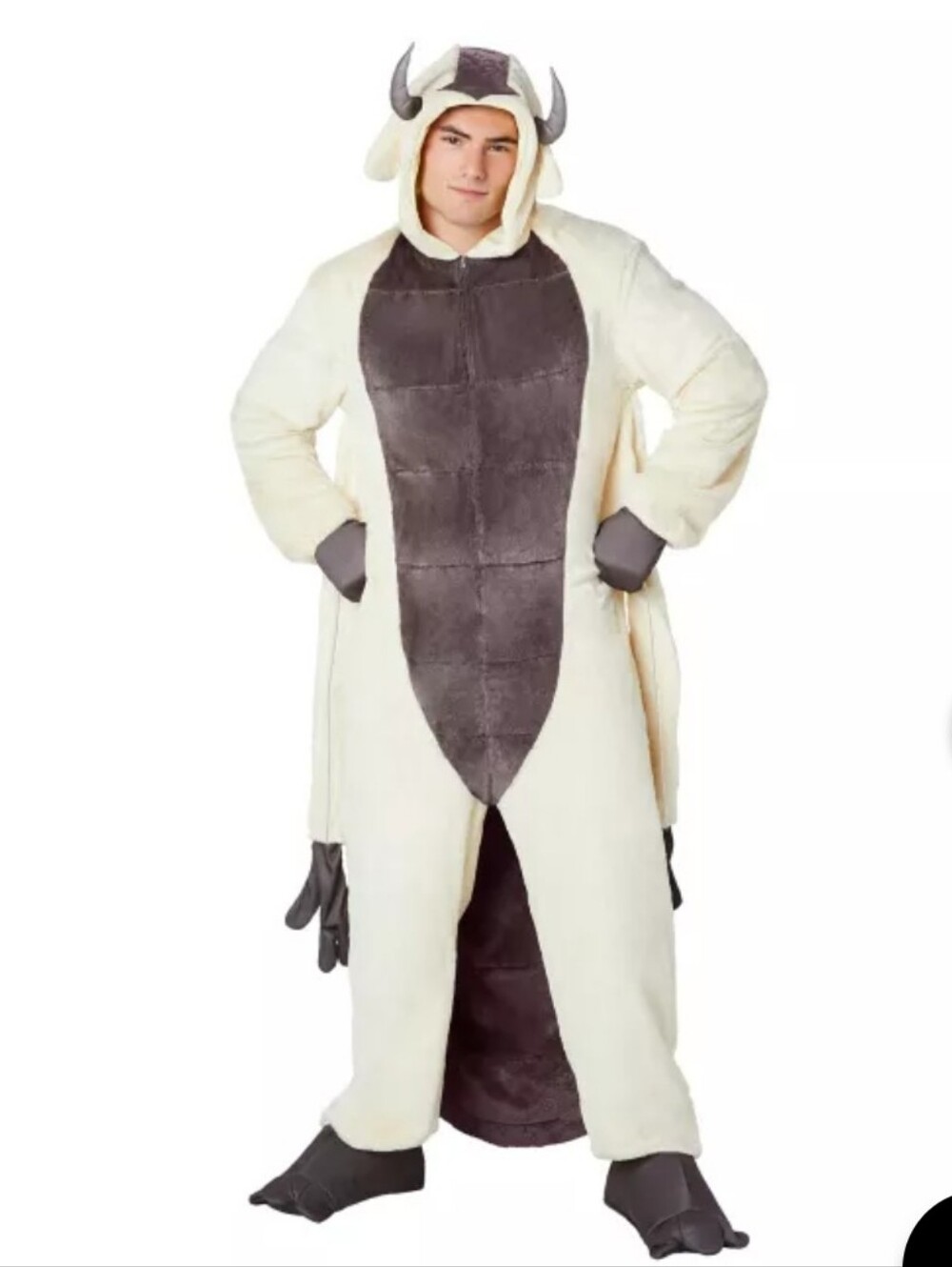 Avatar The Last Airbender Adult Appa Jumpsuit Costume